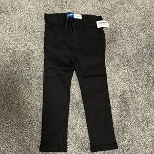 Black ballerina jeggings Old Navy 3T NWT